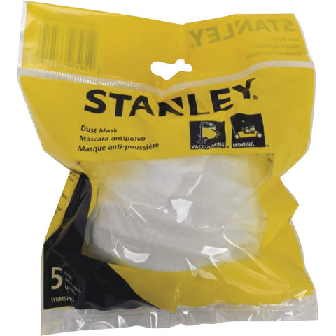 Stanley Nuisance Disposable Dust Mask; Mfg #SYNM5PKB