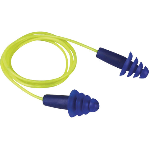 Stanley NRR 27 dB Corded Rubber Earplugs; Mfg #SYH43-1BP