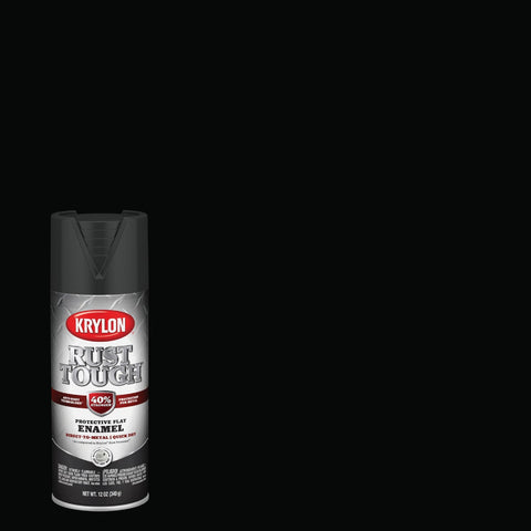 Krylon Rust Tough Alkyd Enamel Spray Paint; Mfg #K09218008