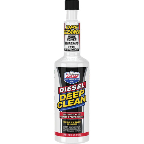 Lucas Oil 16 Oz. Diesel Deep Clean; Mfg #LUCA10872