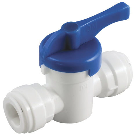 Anderson Metals Plastic Push-in Ball Valve; Mfg #53906-06
