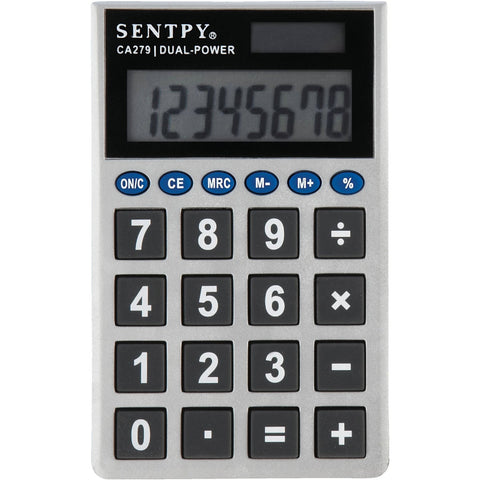 Sentry Jumbo Key Pocket Calculator; Mfg #CA279