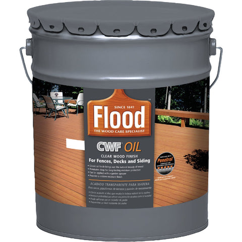 Flood CWF Penetating Alkyd/Oil Natural Wood Finish; Mfg #FLD447 05
