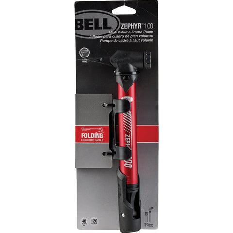 Bell Zephyr 100 Bicycle Frame Pump; Mfg #7158889