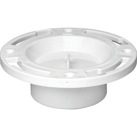 Oatey Level-Fit PVC Closet Flange; Mfg #43507