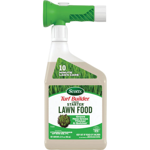 Scotts Turf Builder Liquid Starter Fertilizer; Mfg #23101