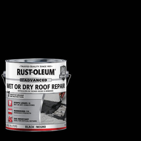 Rust-Oleum Wet or Dry Roof Repair Cement & Patching Sealant; Mfg #347427