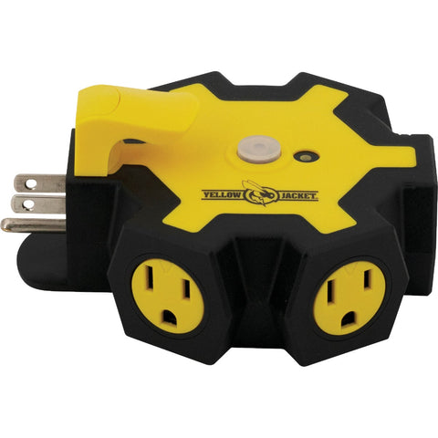 Yellow Jacket Outdoor 5-Outlet Tap; Mfg #41045