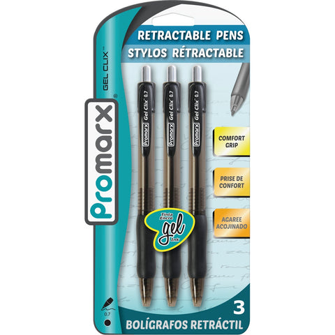 ProMarx Gel Clix Retractable Pen; Mfg #GA01-KP7B02-48