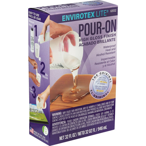 Envirotex Lite Pour-On Finish; Mfg #2032