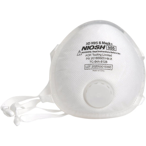 Soft Seal N95 3D Silicone Seal Mask Respirator; Mfg #16-90084