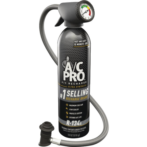 Quest A/C Pro Refrigerant; Mfg #AC001KA18A-1US