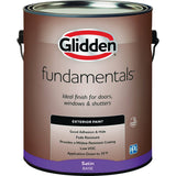 Glidden Fundamentals 100% Acrylic Latex Exterior House Paint; Mfg #GLFEXT20B3/01