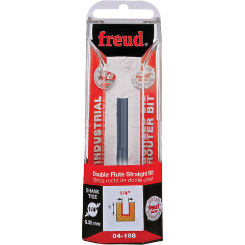 Freud Double Flute Straight Bit; Mfg #04-108