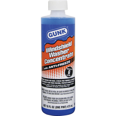 Gunk Concentrate Windshield Washer Fluid; Mfg #M516