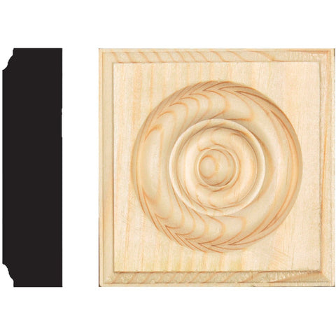 House of Fara Pine Rosette; Mfg #R10