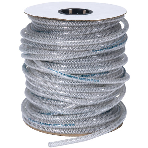 Abbott Rubber Bulk Spool T12 Clear Braided PVC Tubing; Mfg #T12005001