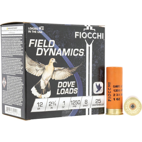 Fiocchi Field Dynamics Dove Loads Shotgun Ammunition; Mfg #116604