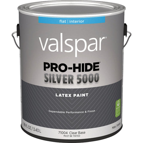 Valspar Pro-Hide Silver 5000 Latex Interior Wall Paint; Mfg #028.0071004.007
