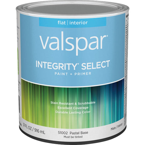 Valspar Integrity Select Interior Paint & Primer; Mfg #028.0051002.005