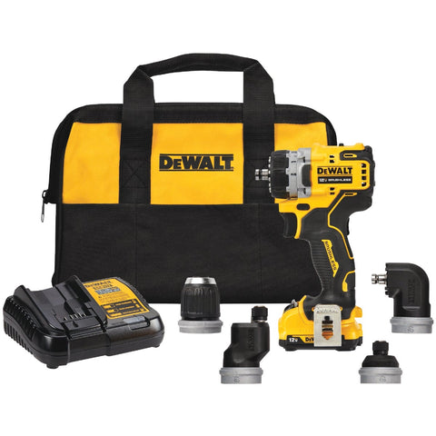 DeWalt XTREME 12V MAX Lithium-Ion Brushless Cordless Drill Kit; Mfg #DCD703F1