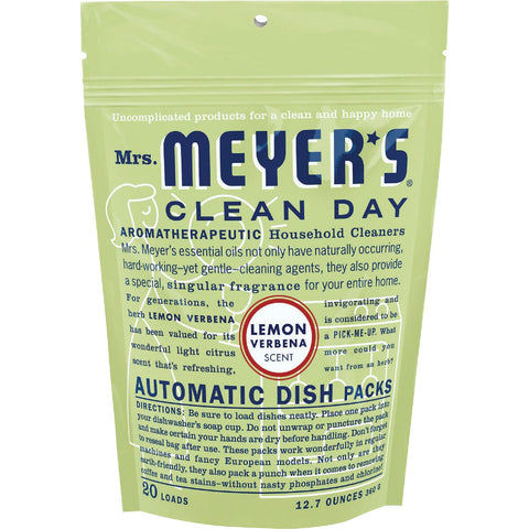 Mrs. Meyer's Clean Day Dishwasher Detergent Soap Packs; Mfg #14264
