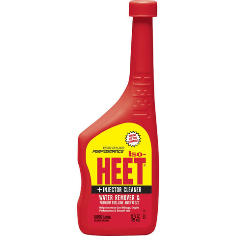 HEET Iso-Heet Premium Fuel Line Antifreeze and Water Remover; Mfg #28202