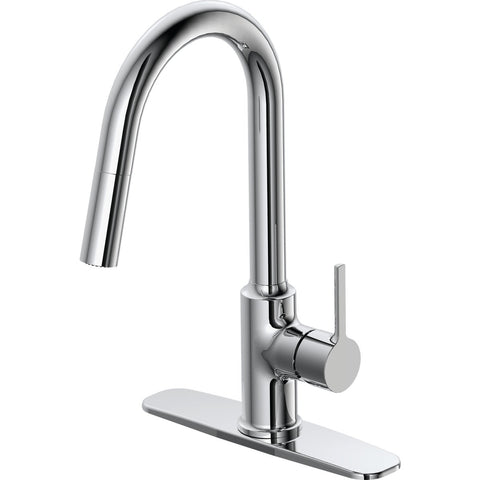 Home Impressions Contemporary Builder Pull-Down Kitchen Faucet; Mfg #FP4AF272CP-JPA9