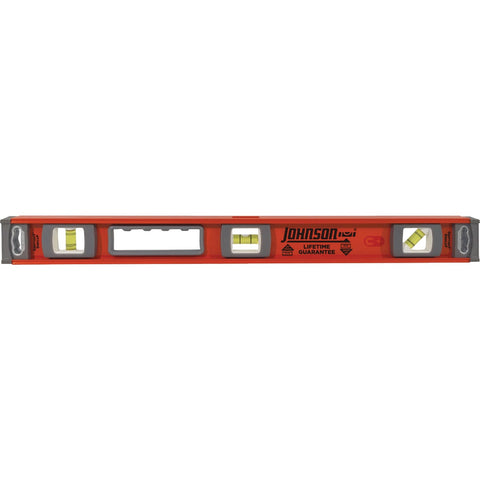 Johnson Level Heavy-Duty I-Beam Level; Mfg #1254-2400