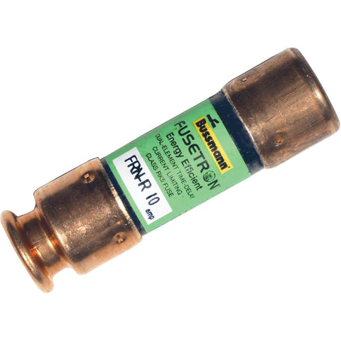Bussmann Fusetron FRN-R Cartridge Fuse; Mfg #FRN-R-10