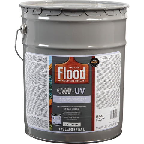 Flood CWF-UV Oil-Modified Fence Deck and Siding Wood Finish; Mfg #FLD542/05
