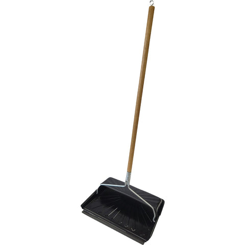 Fulton Rubber Edge Long Handle Dust Pan; Mfg #240S-10PK
