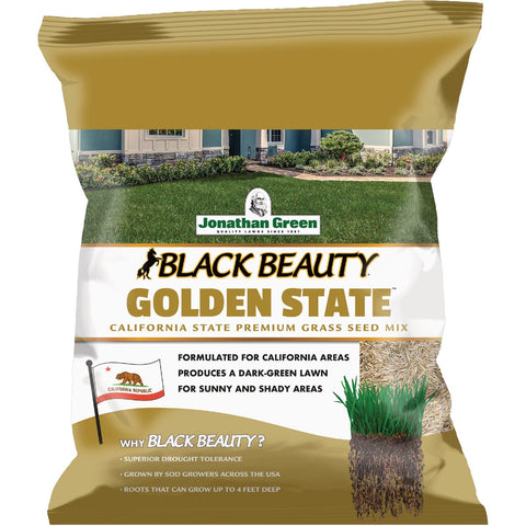 Jonathan Green Black Beauty Golden State Grass Seed Mixture; Mfg #10701