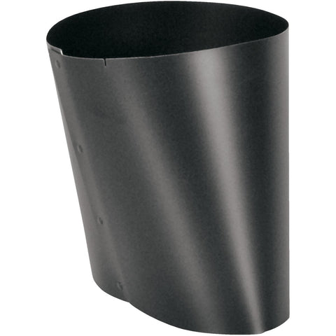 Imperial Black Oval to Round Connector; Mfg #BM0037