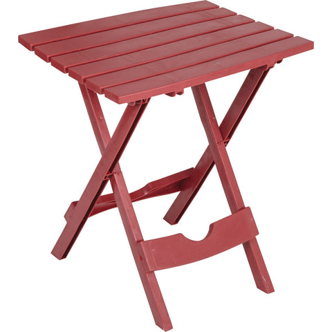 Adams Quik-Fold Rectangle Side Table; Mfg #258433