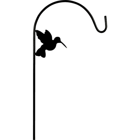 American Gardenworks Shepherd Hook with Hummingbird; Mfg #TFBHHB
