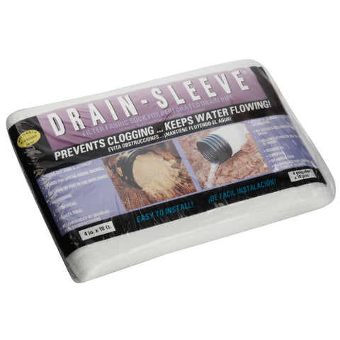 Drain-Sleeve Filter Fabric Drain Guard Sock; Mfg #0421HA