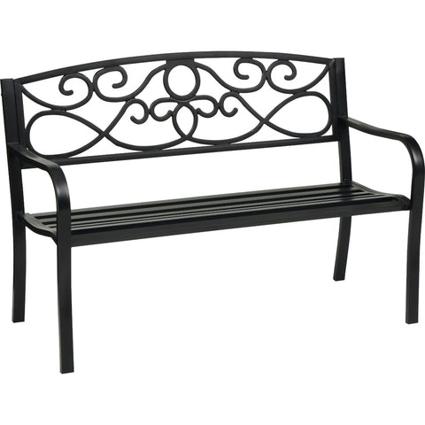 Outdoor Expressions 50 In. Decorative Bench; Mfg #802722