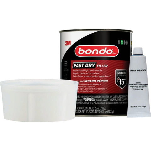 Bondo Fast Dry Filler; Mfg #FD-QT-ES