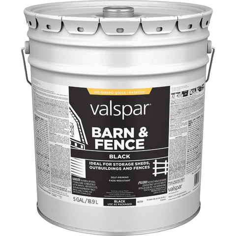 Valspar Oil Paint & Primer In One Low Sheen Barn & Fence Paint; Mfg #009.0000703.008
