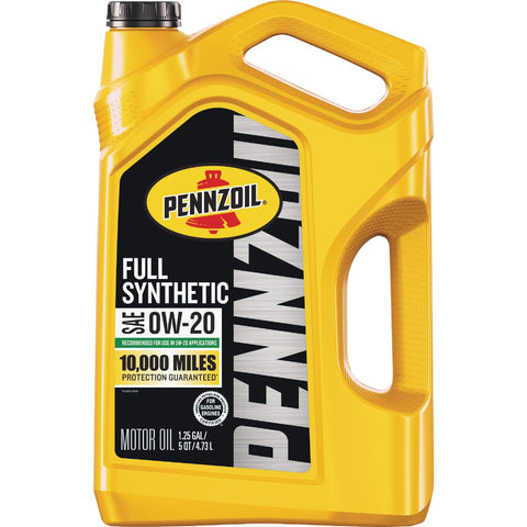 Pennzoil Full Synthetic Motor Oil; Mfg #550058596
