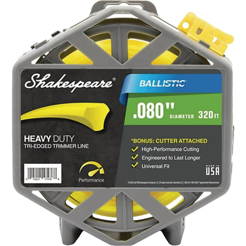 Shakespeare Ballistic 0.08 Trimmer Line; Mfg #17476
