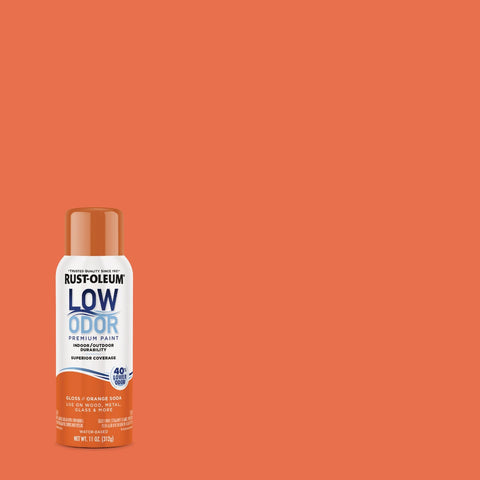 Rust-Oleum Low Odor Water-Based 11 Oz. Gloss Spray Paint; Mfg #388268