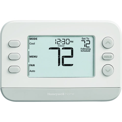 Honeywell Home X2P Flexible Schedule Two-Stage Programmable Digital Thermostat; Mfg #RTH22B/N