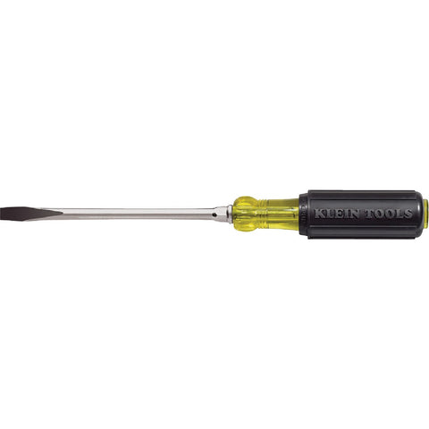Klein Round Shank Slotted Screwdriver; Mfg #602-4