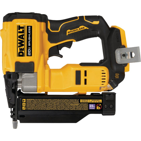 DEWALT ATOMIC 20V MAX Brushless Cordless Pin Nailer - Tool Only; Mfg #DCN623B