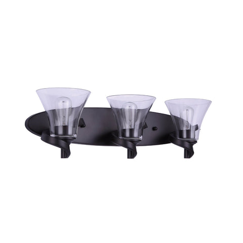 Home Impressions Bath Light Fixture with Easy Connect; Mfg #IVL587A03ORB-C