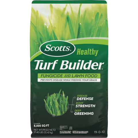 Scotts Turf Builder Fungicide & Lawn Food; Mfg #26029
