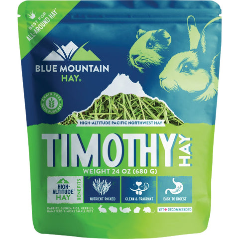 Blue Mountain Hay Timothy Hay Chicken Feed; Mfg #TH-24OZ
