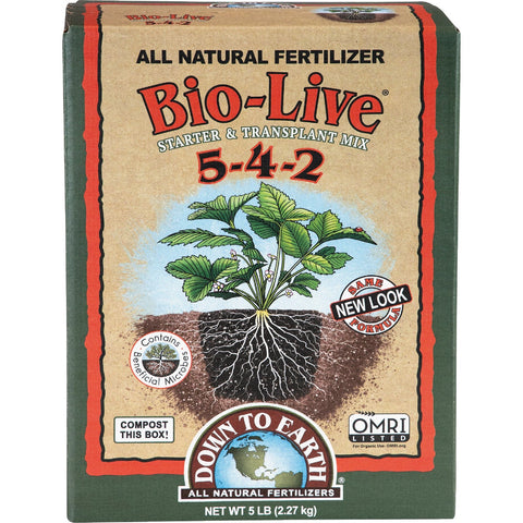 Down To Earth Organic Fertilizer Mix; Mfg #DTE07828